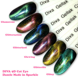 DIVA Gellak 9D Cat Eye Glowing 15 ml