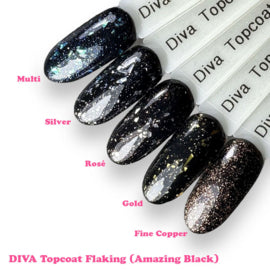 DIVA Topcoat Flaking Multi - No Wipe 15 ml