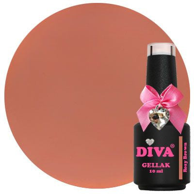 Diva Gellak Love You Very Matcha - Rosy Brown - 10ml