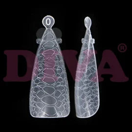 DIVA Dual Form Snake Design Salon Almond in Tipbox 120 pcs - 1+1 gratis