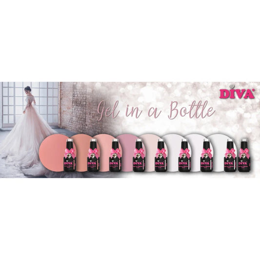 DIVA Gel in a Bottle Collection - 8x 15 ml met gratis Fineliner