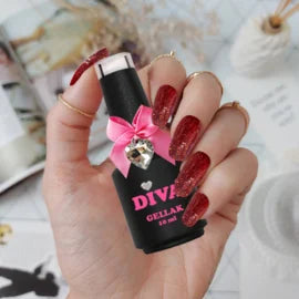 DIVA Gellak Glossy Scarlet 10 ml