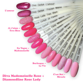 DIVA Gellak Mademoiselle Rose Collection 5x 10 ml - HEMA FREE