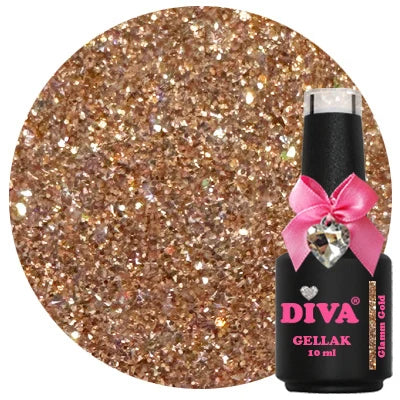 DIVA Gellak Glamm Gold 10 ml