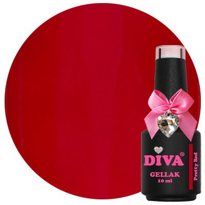 DIVA Gellak Pretty Red 10 ml