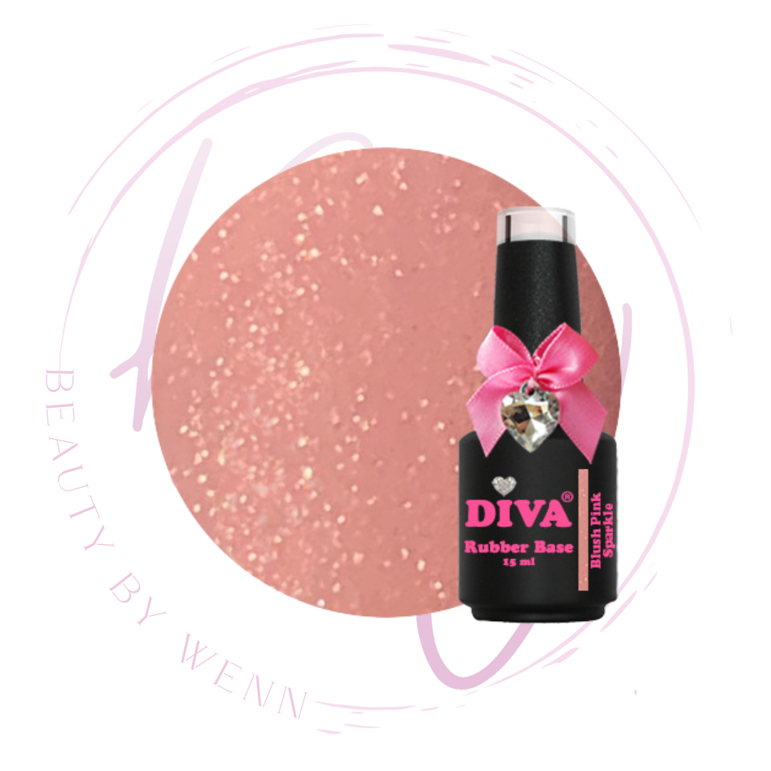 Diva Rubber Basecoat Blush Pink Luxury 15 ml