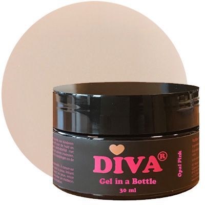 DIVA Gel in a Bottle Opal Pink 30ml