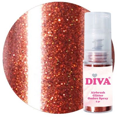 Airbrush Glitter Colorboom Spray Copper 8