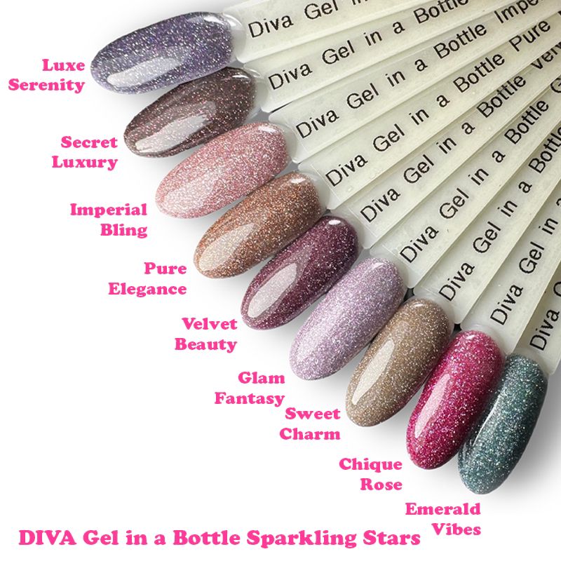 Diva Gel in a Bottle - Imperial Bling 15ml