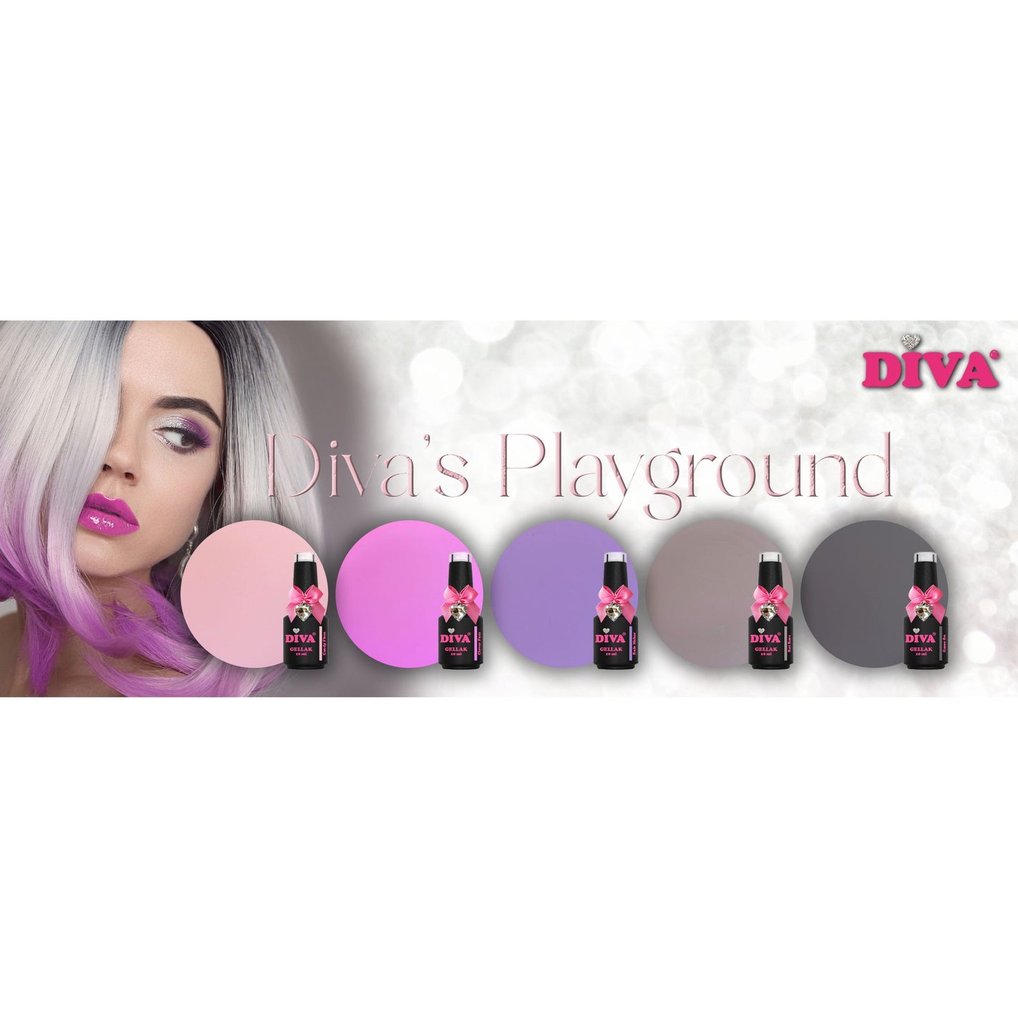 DIVA Gellak Diva's Playground - HEMA FREE 10ml