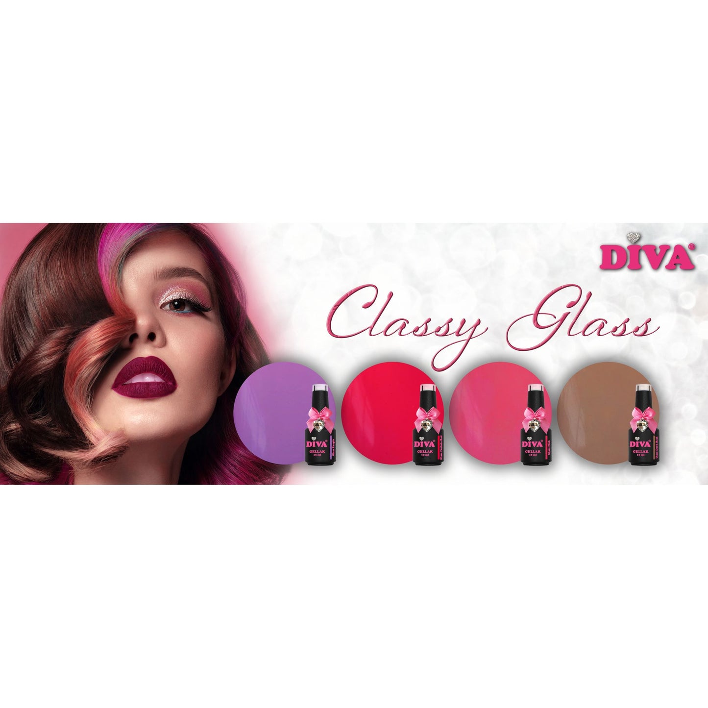 DIVA Gellak Classy Glass - HEMA FREE 10ml