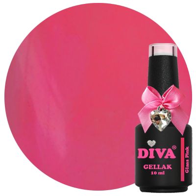 DIVA Gellak Glass Pink 10 ml