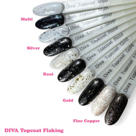 DIVA Topcoat Flaking Multi - No Wipe 15 ml