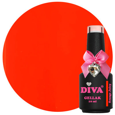 DIVA Gellak Orange Juicy 10 ml