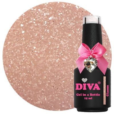 Diva Gel in a Bottle Lovely Glow - Glamm - 15ml